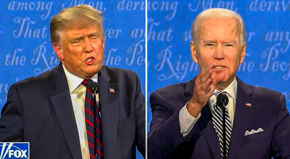 Here are 5 stunning moments from Biden and Trump's first debate