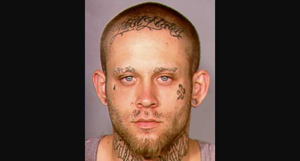 Judge orders suspect to cover his tattoos with makeup so jurors don't know he is a neo-Nazi