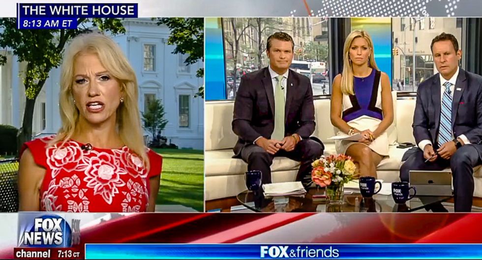 Kellyanne Conway: Sexist attack on Melania's shoes is really about Donald Trump and the awesome job he's doing