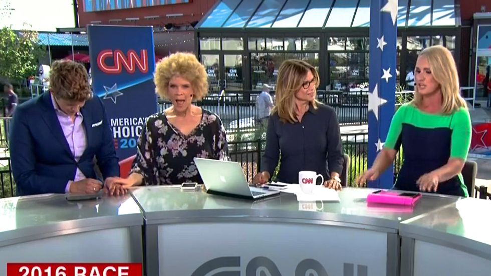 Trump surrogate Scottie Nell Hughes enraged Hillary didn't say white boys can be president too