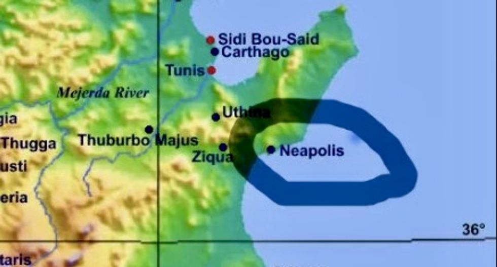 Over 20 hectares of Roman ruins discovered submerged off Tunisian coast