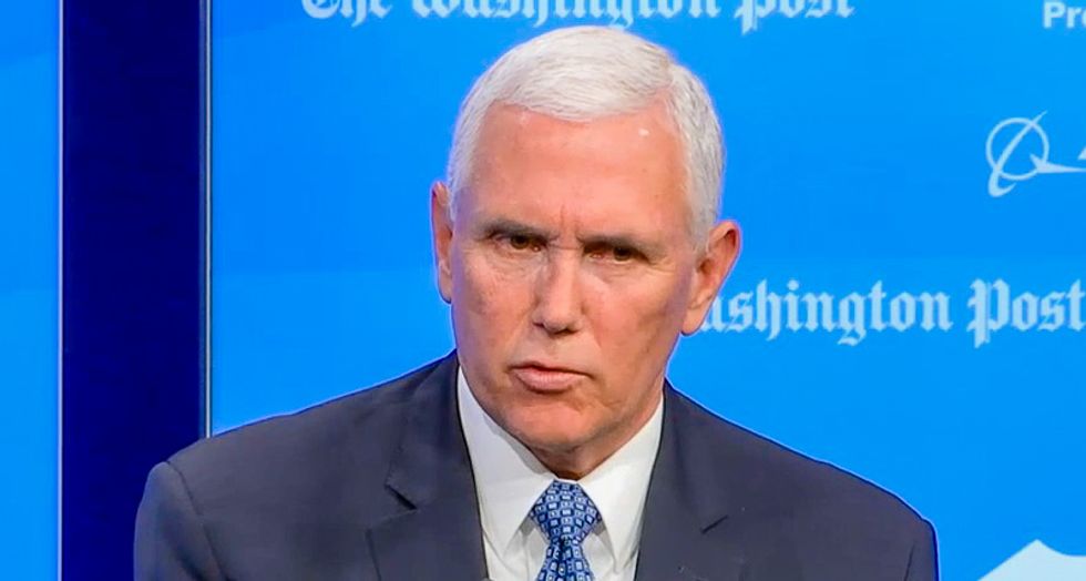Without proof, Mike Pence says it's 'inconceivable' that Trump is lying about Middle Easterners in caravan