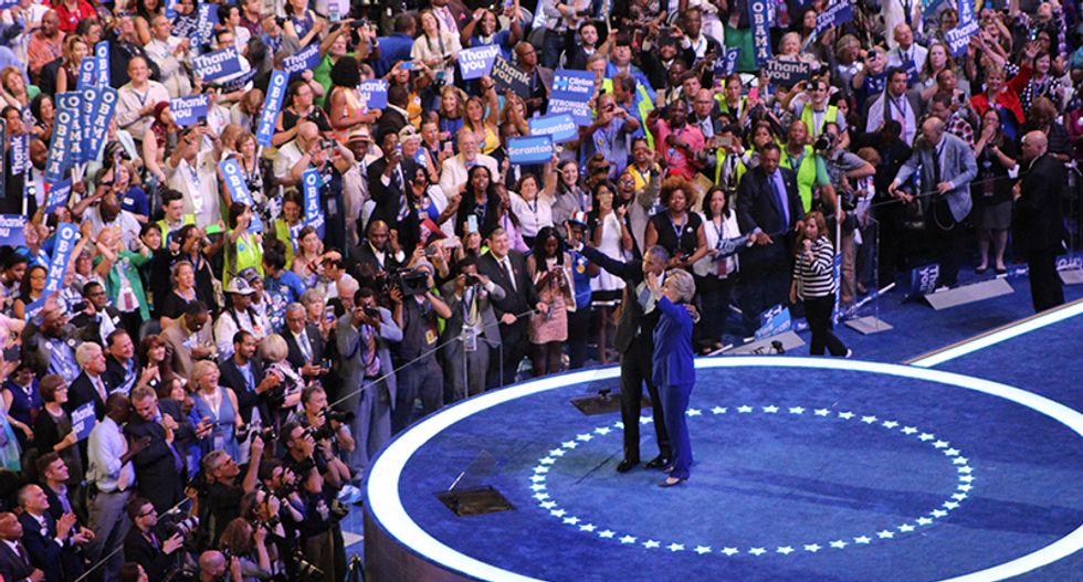 Jealous conservatives amazed by 'patriotic' DNC: 'These guys are turning into Republicans'