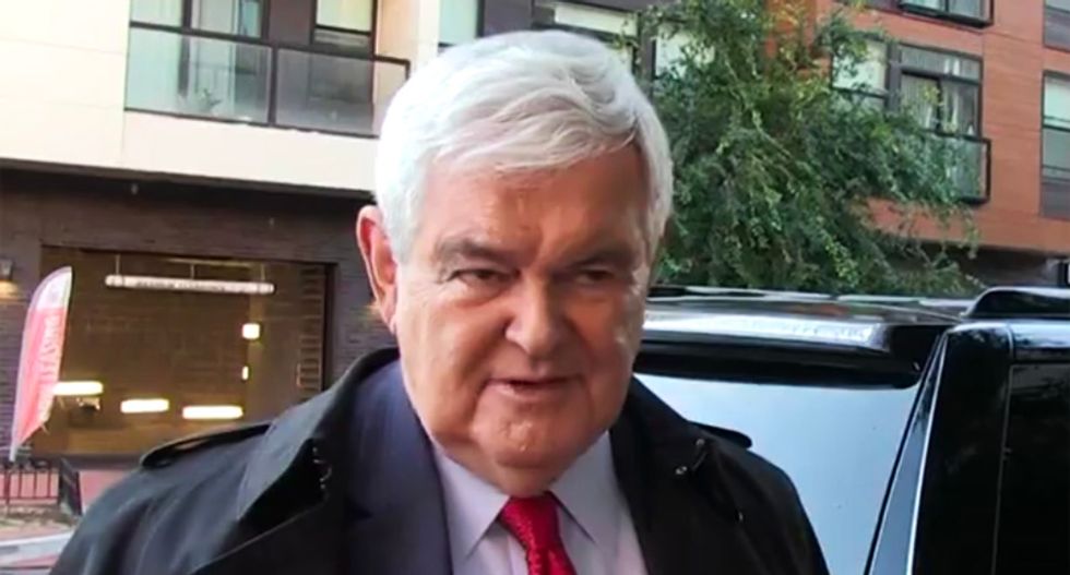 Watch Newt Gingrich blame bomb recipients for bringing it on themselves: 'They have been very hostile to conservatives'