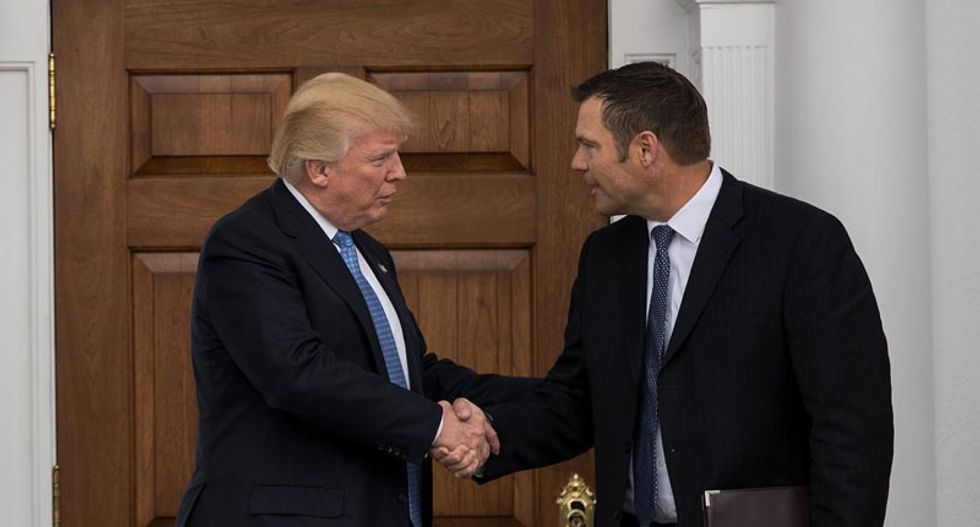 Trump transition team feared Kris Kobach had ties to white supremacy: report