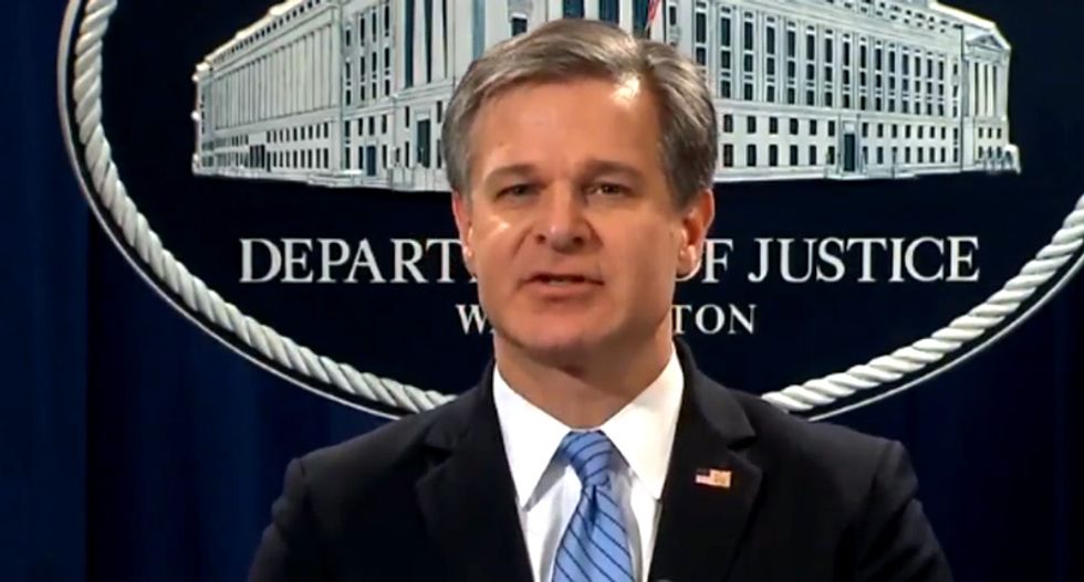 Troubling: Why did FBI chief Christopher Wray refuse to say when he told Trump about the bombing suspect?