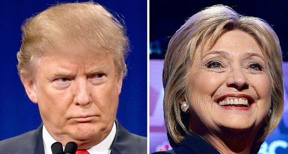 Trump is reliving the 2016 election again on Twitter Sunday morning -- and attacking Hillary Clinton