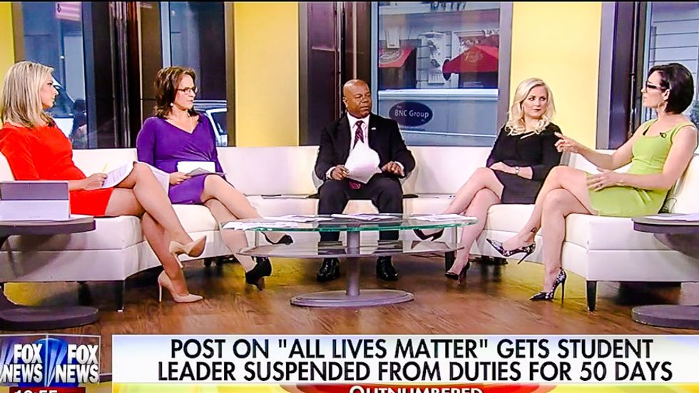 Four white women on Fox News decide 'All Lives Matter' isn't offensive to black people