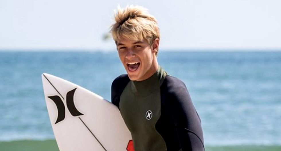 Pro teen surfer dies in Barbados catching Irma wave
