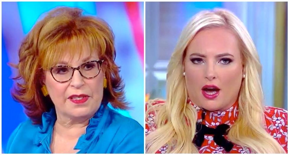 The View's Joy Behar snaps after Meghan McCain interrupts her twice to complain
