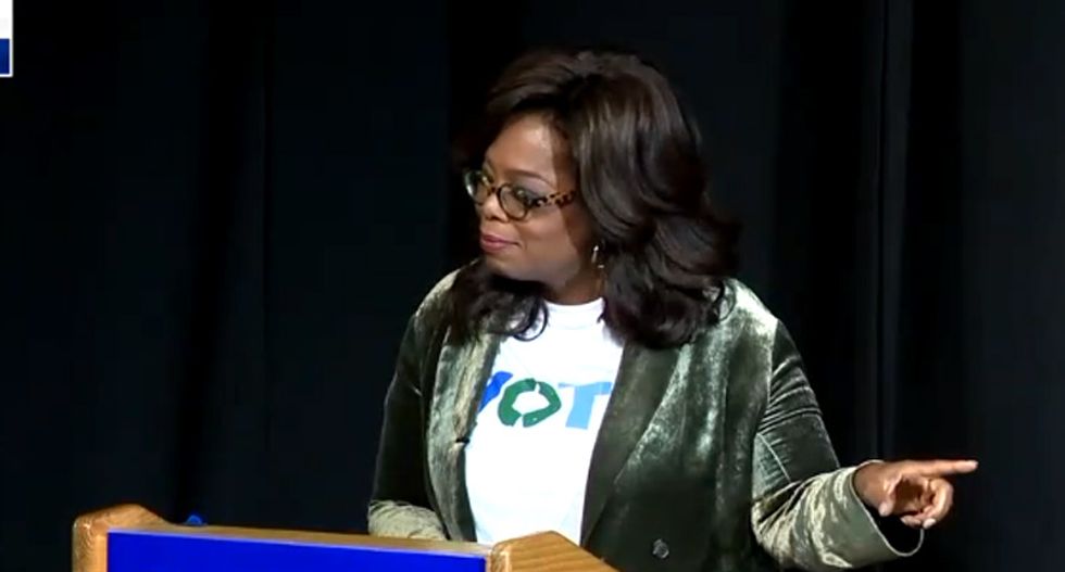 WATCH LIVE: Oprah to shine star power on Democrat Stacey Abrams in Georgia governor's race