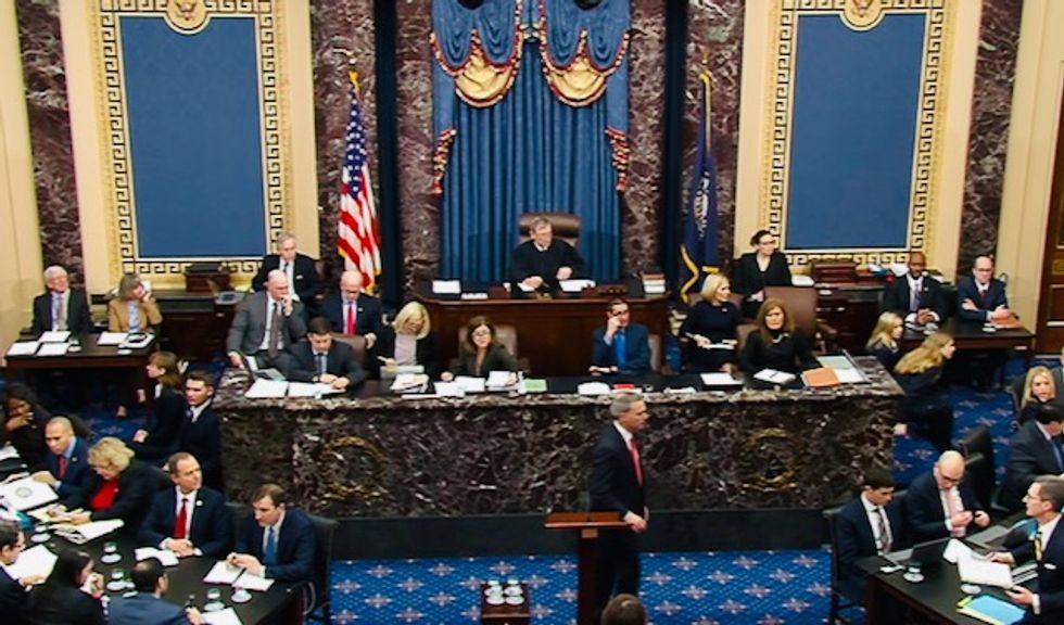 Democrats, White House wrap up case at Trump Senate trial