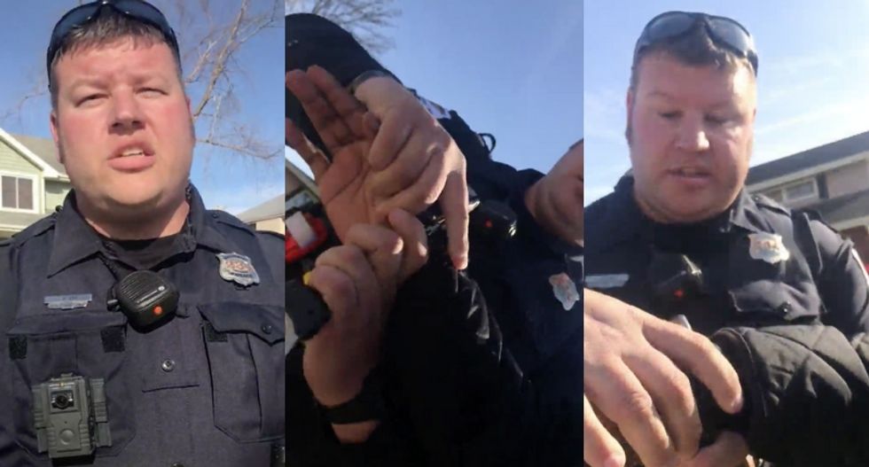 Black Republican campaign worker claims Iowa cop racially profiled him and arrested him while campaigning