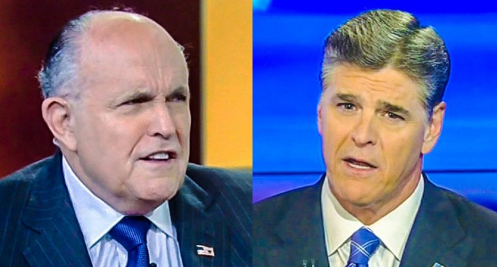 Newsweek reporter: Hannity and Giuliani are 'amoral sociopaths' for pushing Clinton 'illness' story
