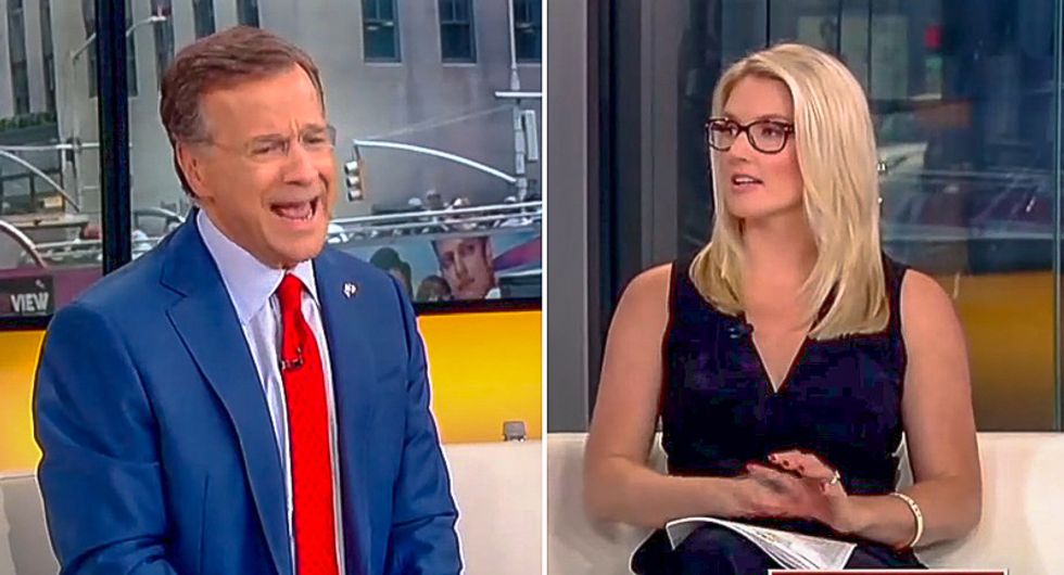 'That's BS!' Fox host freaks out when colleague tells him it's racist to say 'good immigrants' speak English