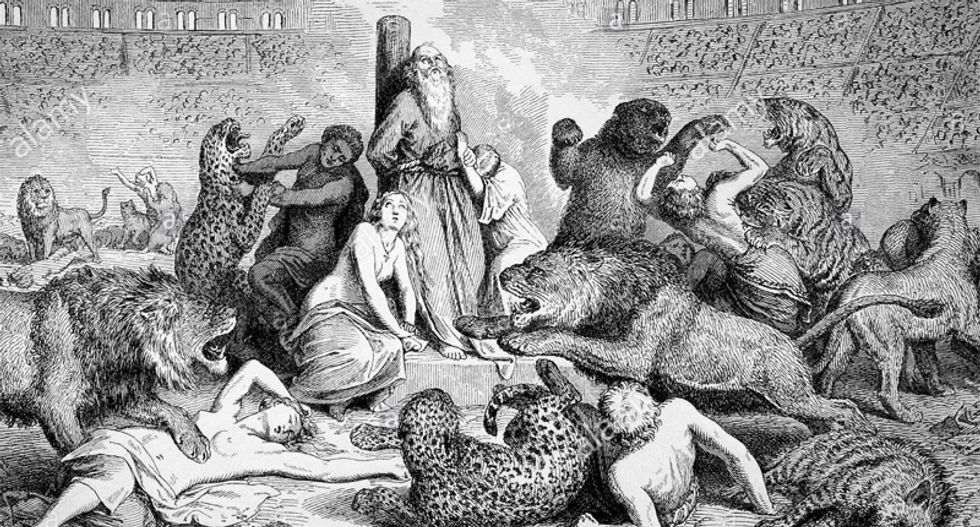 Christian historians may have exaggerated persecution of faithful at the hands of Romans: archaeologists