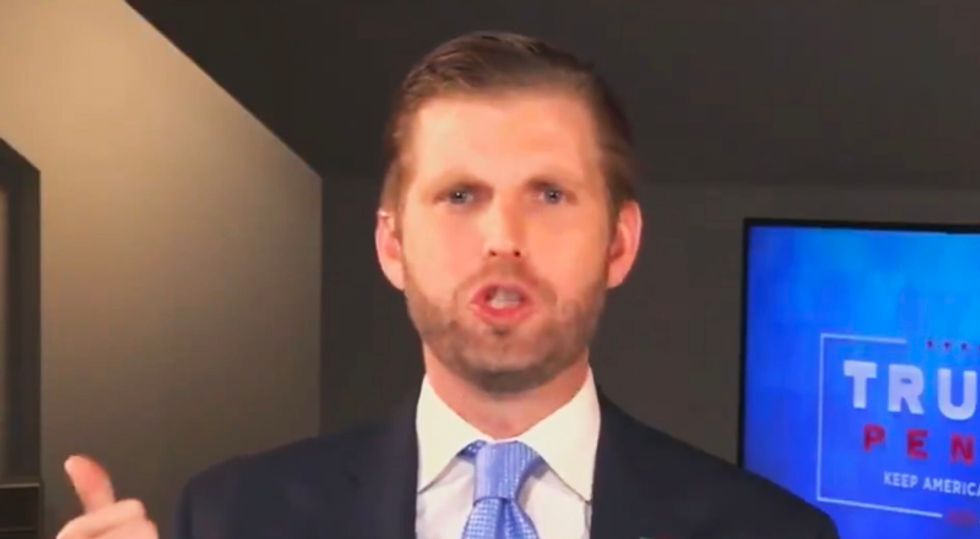 'My father has lost a fortune': Eric Trump snaps at ABC host when pressed on his father's tax returns
