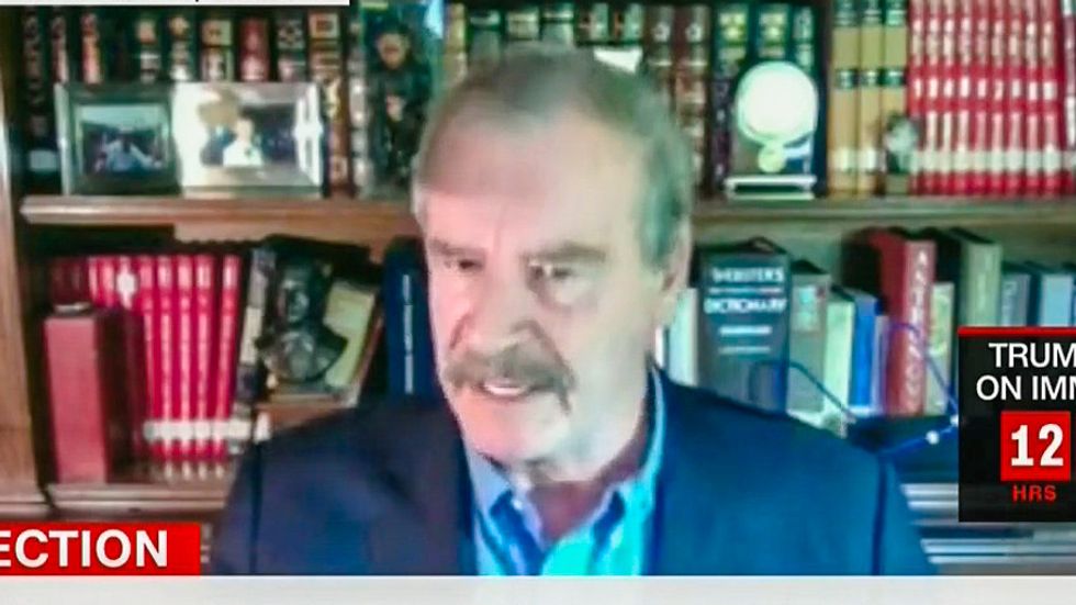 Former Mexico President Vicente Fox unloads on Donald Trump: 'He is not welcome in Mexico'