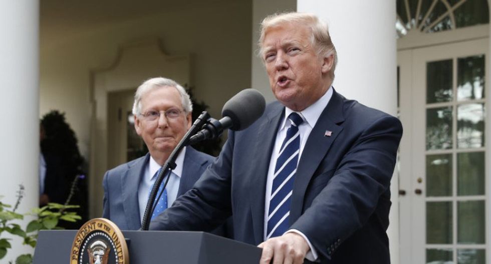 'Last gasp of a right-wing billionaire-fueled party': Dem senator rips Trump's rush to fill RBG's seat