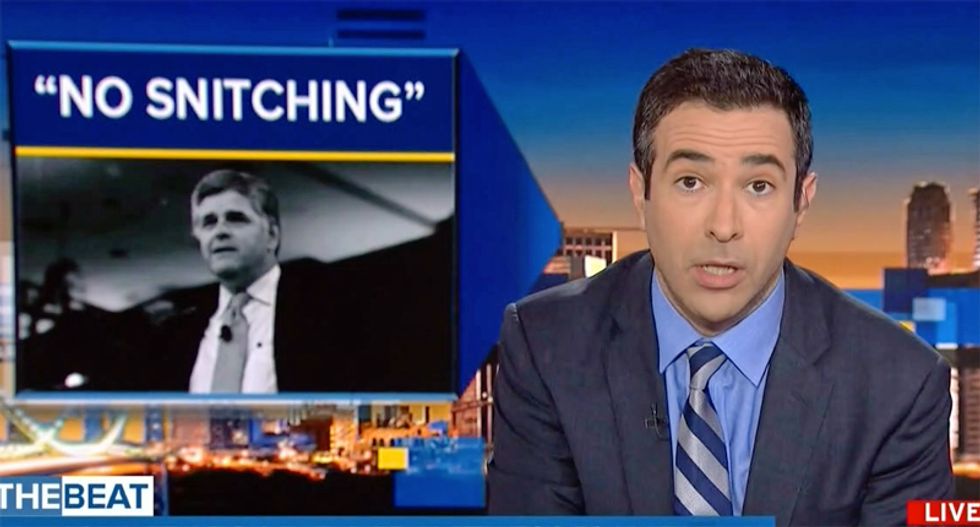 WATCH: Sean Hannity hilariously mocked for ‘stop snitchin’ tantrum after his lawyer was flipped by Robert Mueller