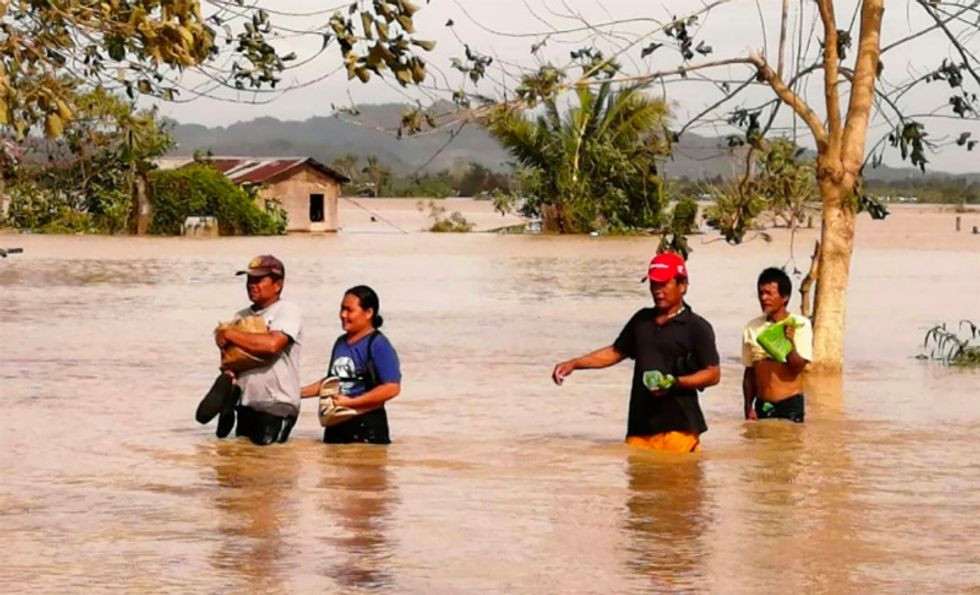 Typhoon misery for Philippines on Christmas Day