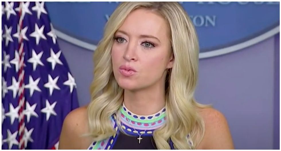 ‘Appalling’: Kayleigh McEnany attacks Ruth Bader Ginsburg mourners for ‘vote him out’ chants