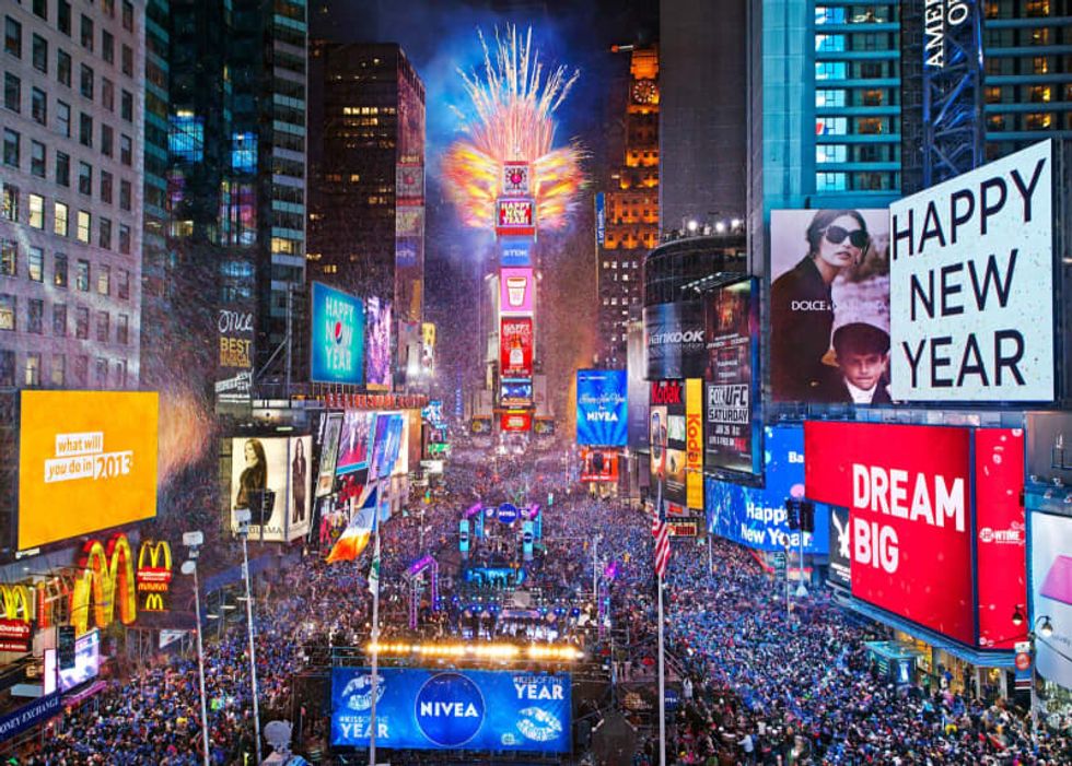 Times Square to be empty for New Year's as party heads online