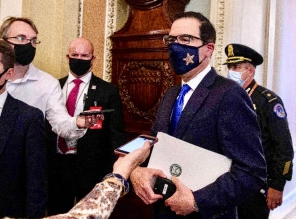 Steve Mnuchin says sides remain 'far apart' in US stimulus talks