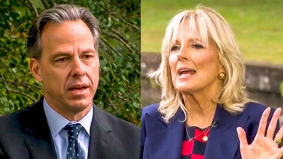 Jill Biden shuts down Jake Tapper over 'gaffe' question: 'You can’t even go there after Donald Trump'