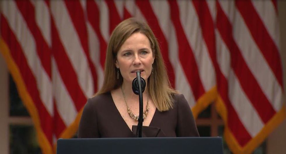 Top Republicans meet with Barrett while 1,500 former Rhodes College alumni slam her in open letter