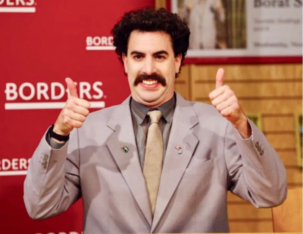 Very nice! 'Borat' sequel coming to Amazon Prime
