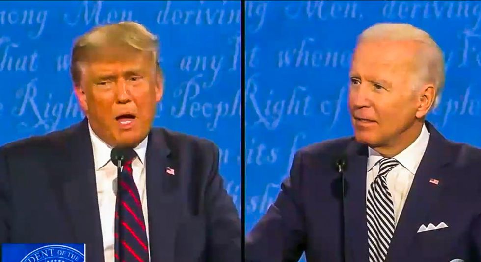 Trump defiantly refuses to condemn extremists groups at debate: 'Proud Boys, stand back and stand by'