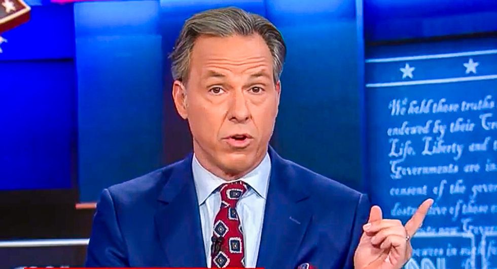 Jake Tapper stunned by Trump's debate: 'That was a hot mess inside a dumpster fire inside a train wreck'