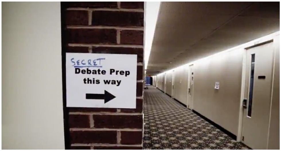 WATCH: Lincoln Project mocks Trump's chaotic performance with ‘secret tape’ of his debate prep