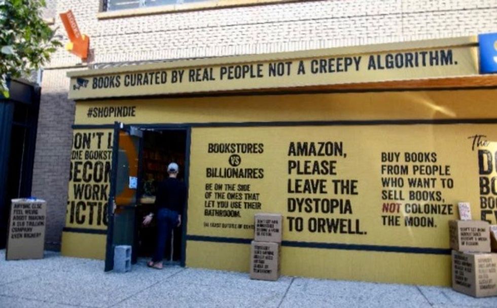 US book stores launch 'Boxed Out' campaign against Amazon