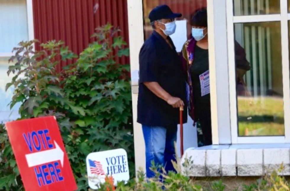 Americans voting early in record numbers in presidential election