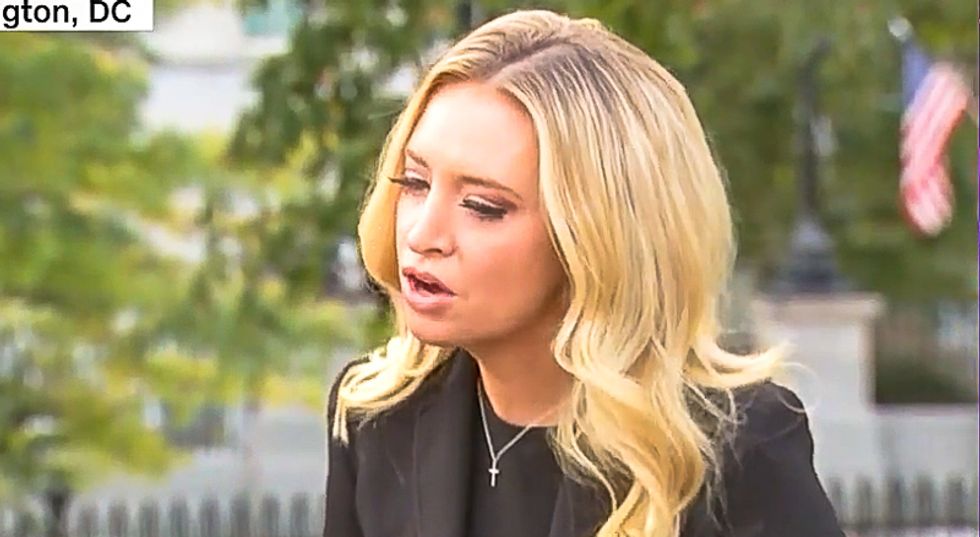 Kayleigh McEnany busted after boasting 'More than one MILLION marchers' showed up in DC for the MAGA rally