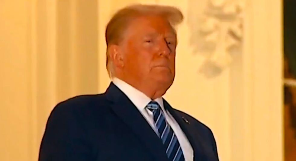 'Confusion from top to bottom': Trump aides panic after president returns to the White House