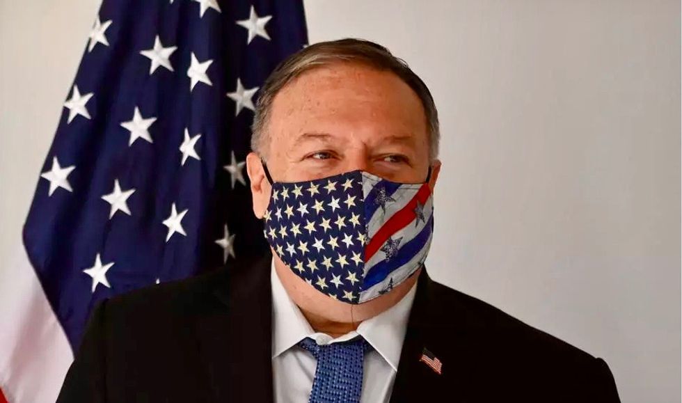 Mike Pompeo slams China's 'malign activity' as he meets Asian allies