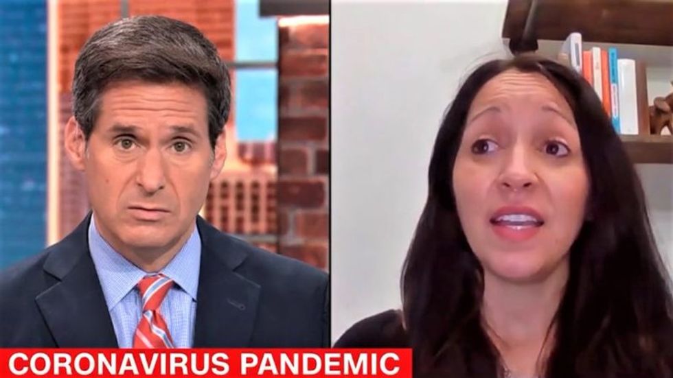 Woman who lost mom to COVID destroys 'cruel' Trump in tearful CNN interview