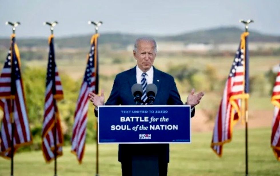 Joe Biden warns ‘forces of darkness’ dividing US — and urges unity