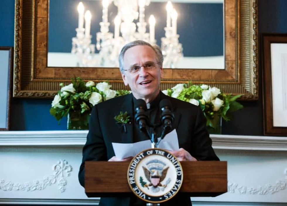 Notre Dame president who attended mask-free Trump event under fire