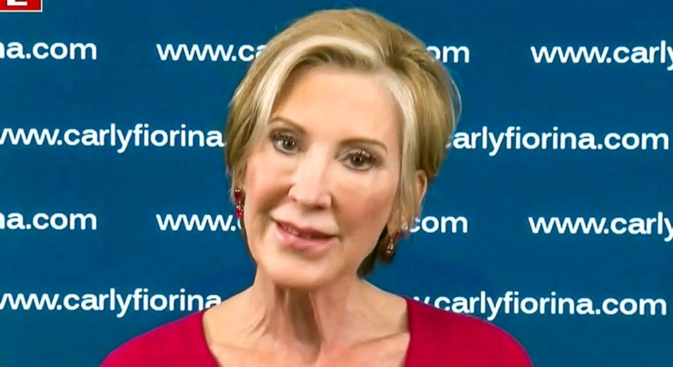'Treachery!' MAGA fans lose it after 'turncoat' Carly Fiorina endorses Joe Biden on Fox News
