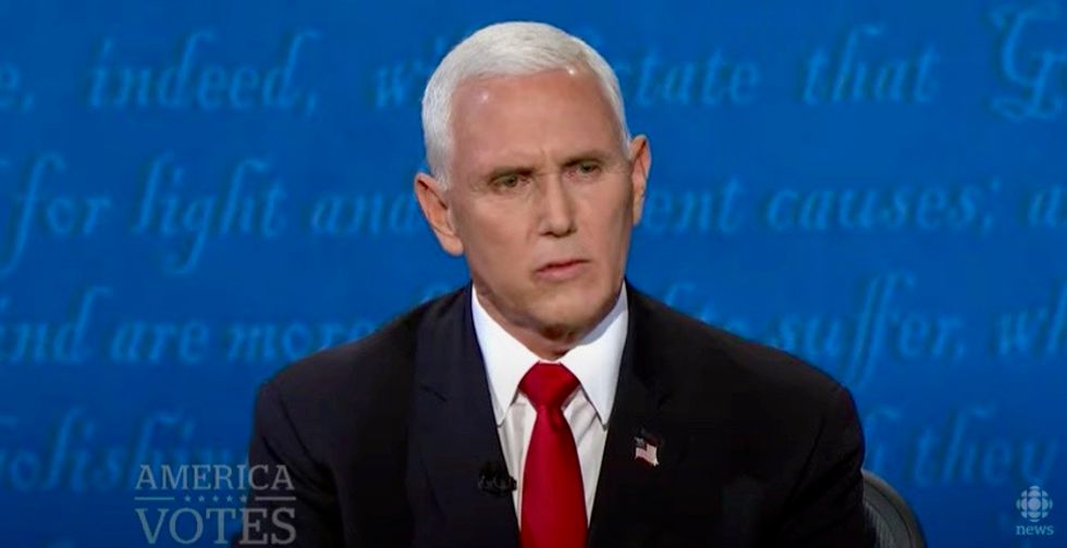 'This is their desperate attempt to cling on to power': Pence joins Trump in refusing to commit to peaceful transition