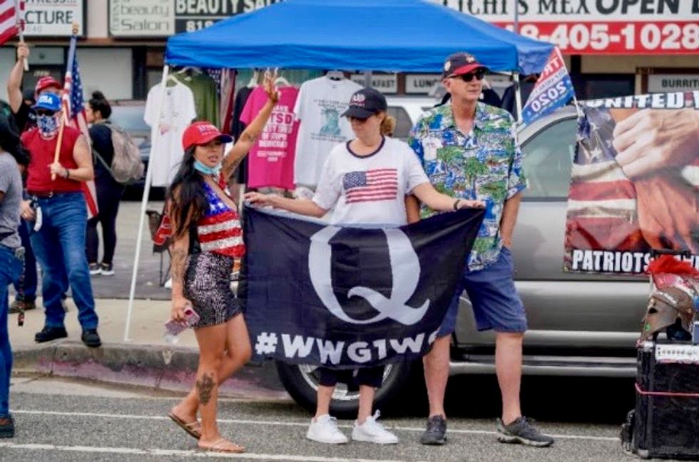 QAnon sows panic with child trafficking misinformation