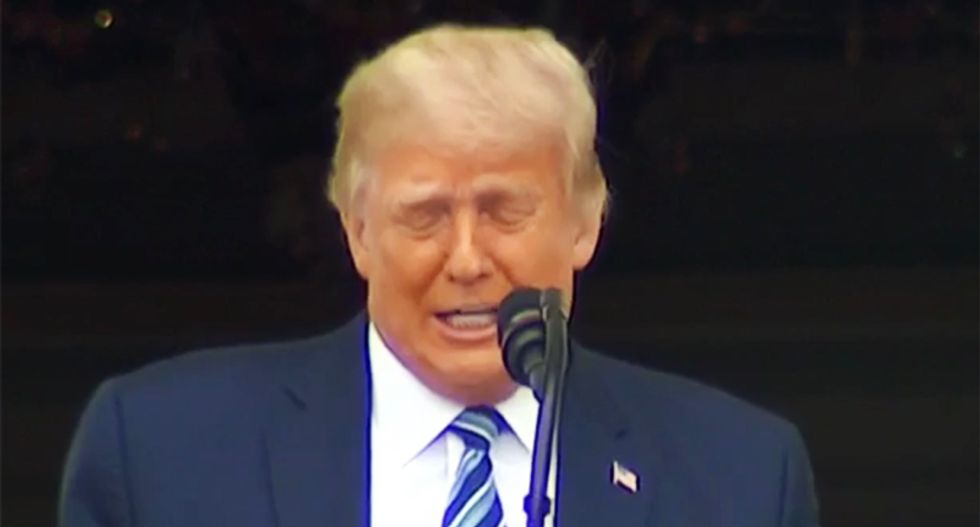 'Covid will do that to ya': More questions about Trump's health after he cuts rally short after only 18 minutes