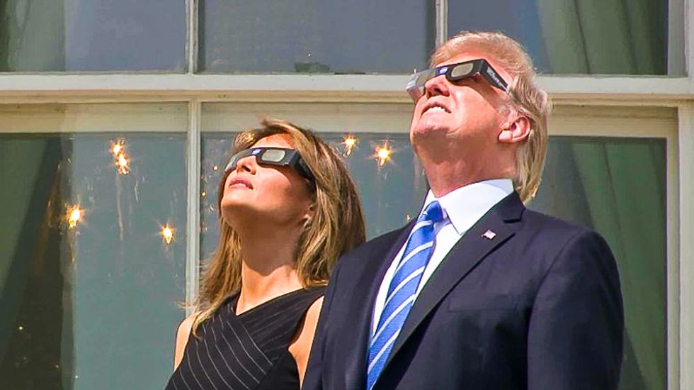 Trump claims in COVID interview he's taking 'strong look' at existence of UFOs