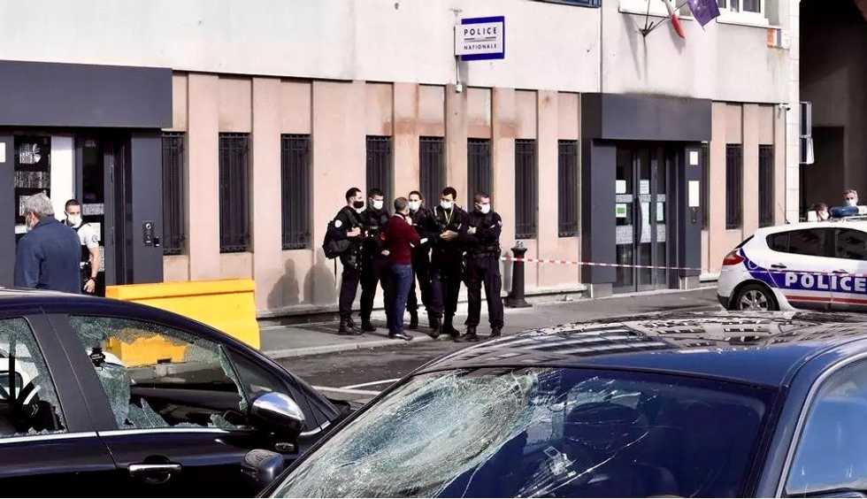 'Savage' attack on police station near Paris sparks calls for govt action