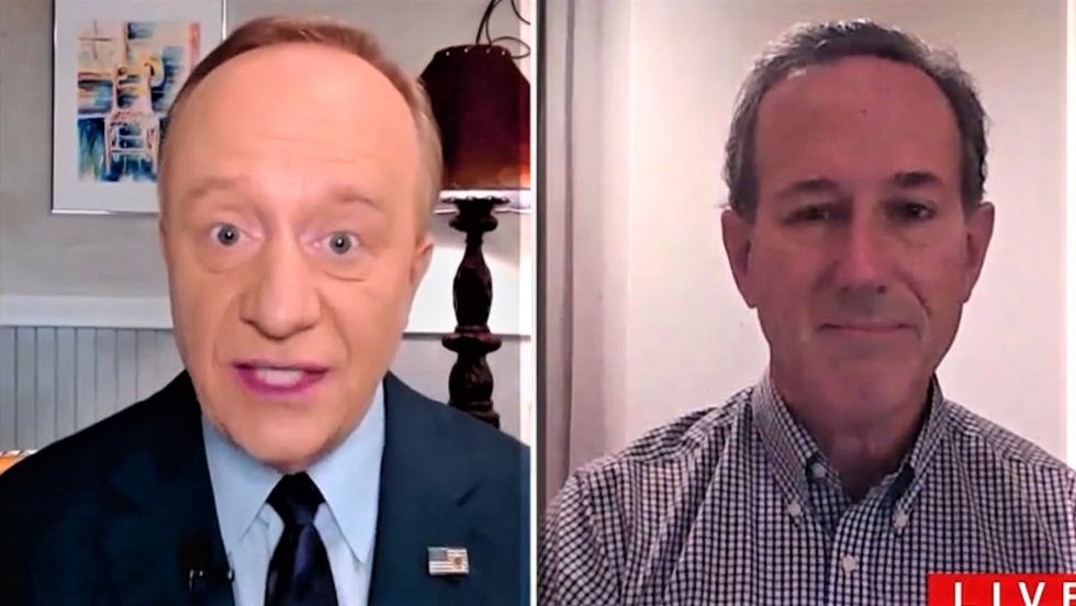 CNN's Paul Begala shames Rick Santorum for downplaying Trump's 'intentional incitement of violence'