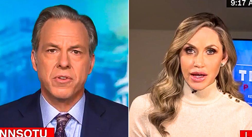 'You have no standing': Jake Tapper cuts Lara Trump interview after she links stuttering to 'cognitive decline'